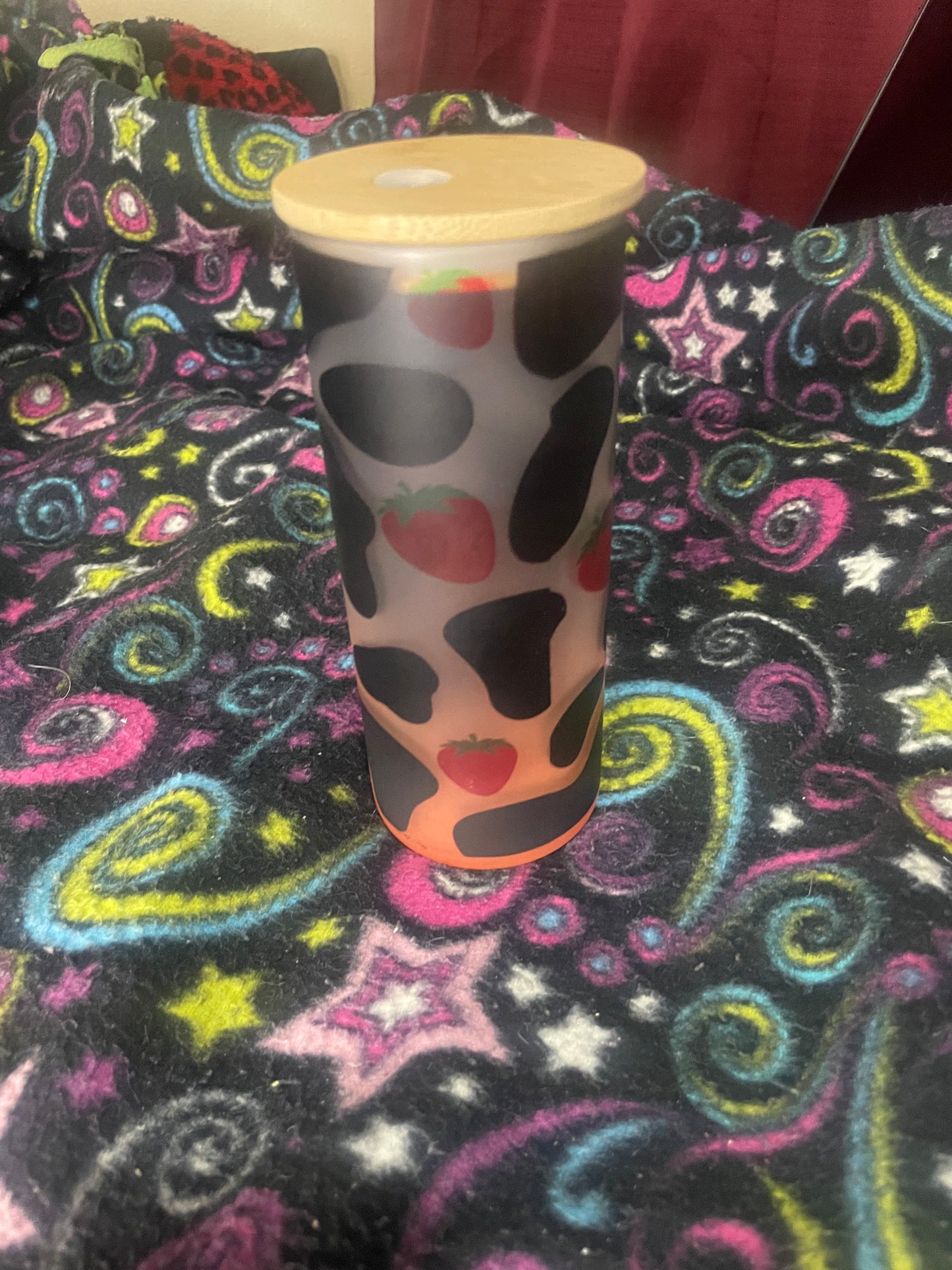 Strawberry Cow Tumbler